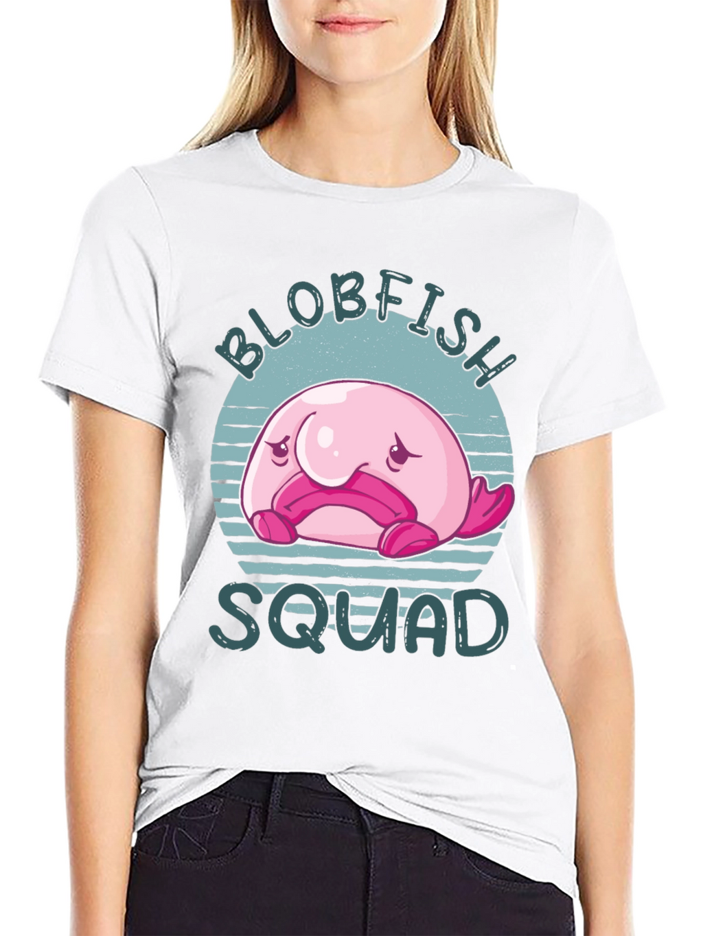 Blobfish Squad T-Shirt - Funny Graphic Tee