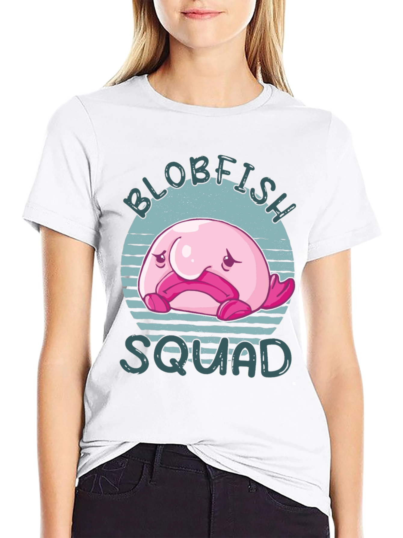 Blobfish Squad T-Shirt - Funny Graphic Tee