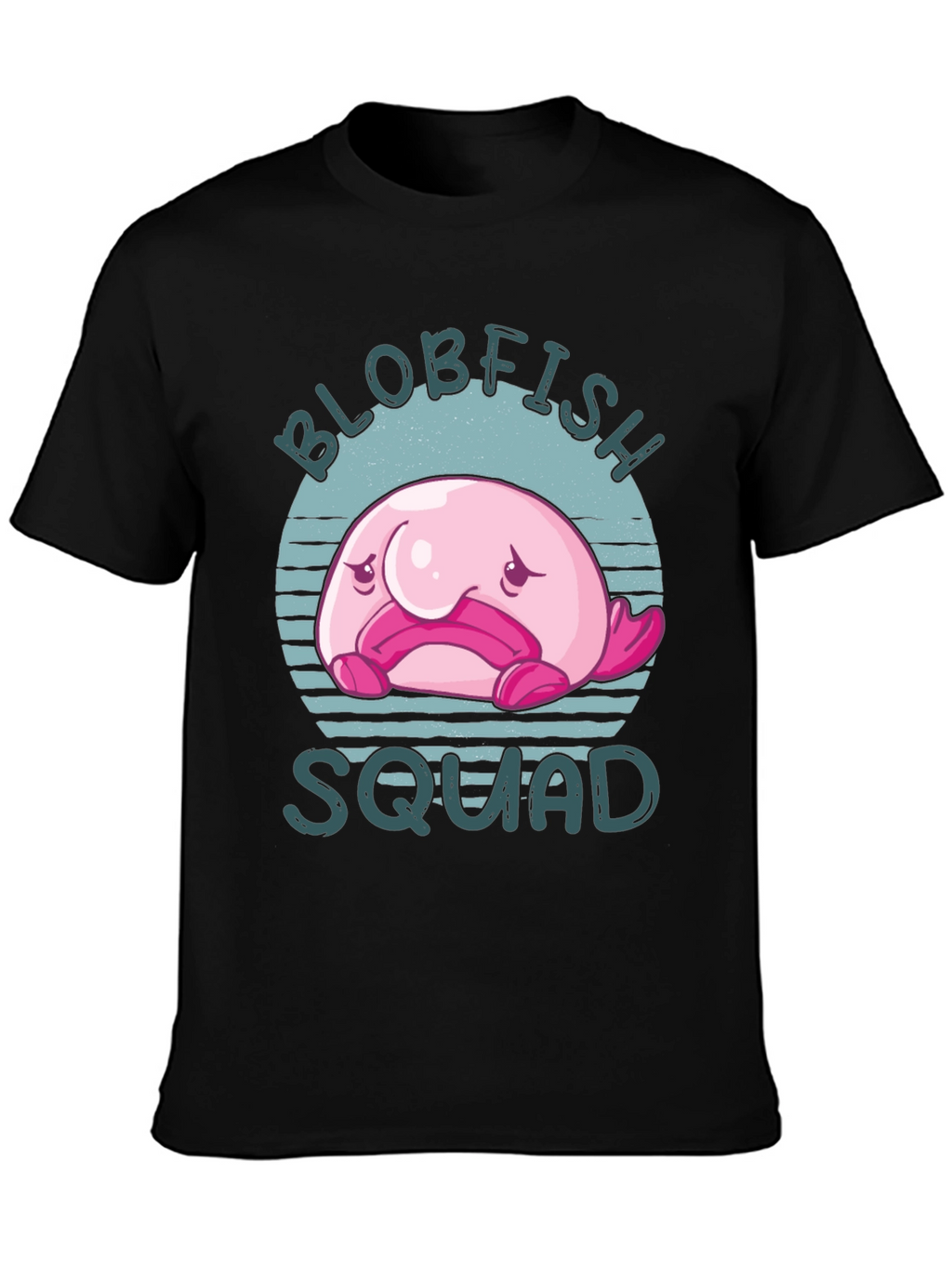 Blobfish Squad T-Shirt - Funny Graphic Tee