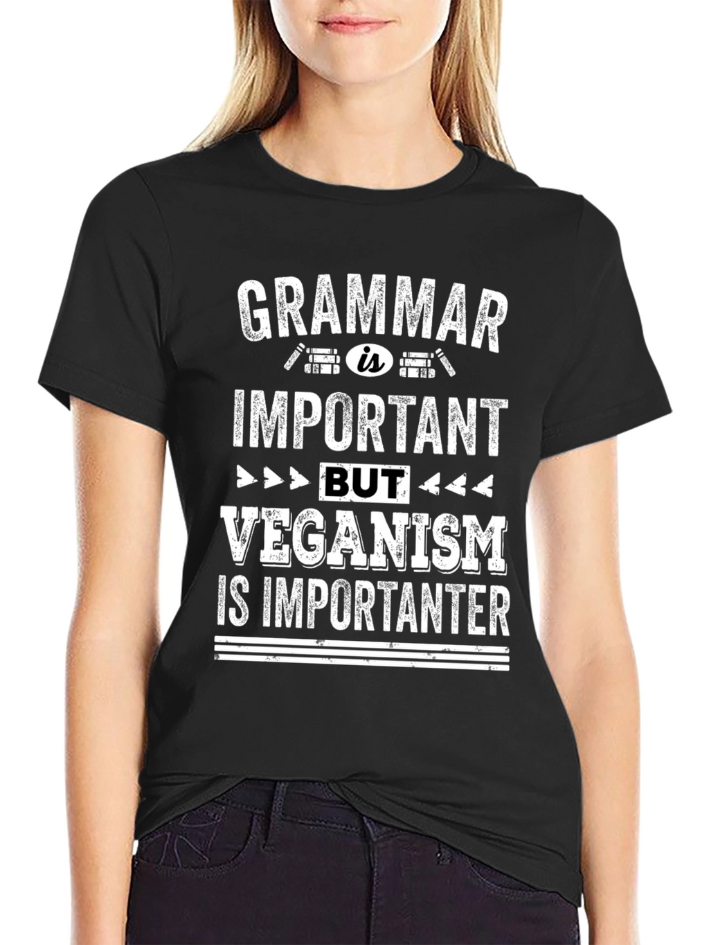 Grammar Veganism Graphic Tee