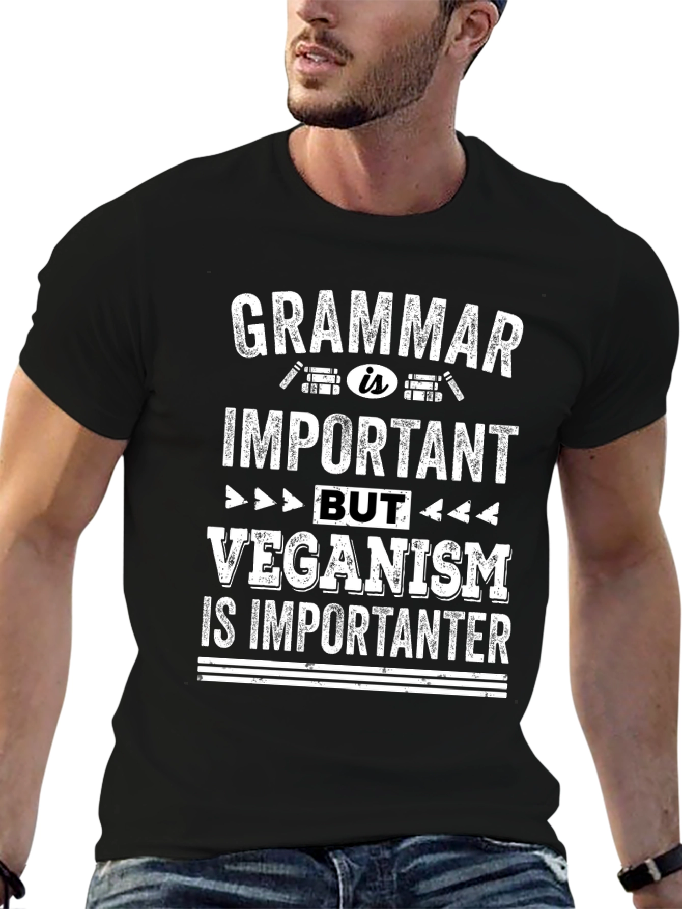 Grammar Veganism Graphic Tee