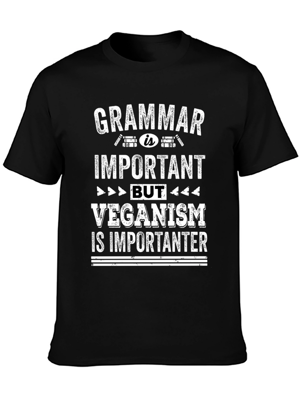 Grammar Veganism Graphic Tee