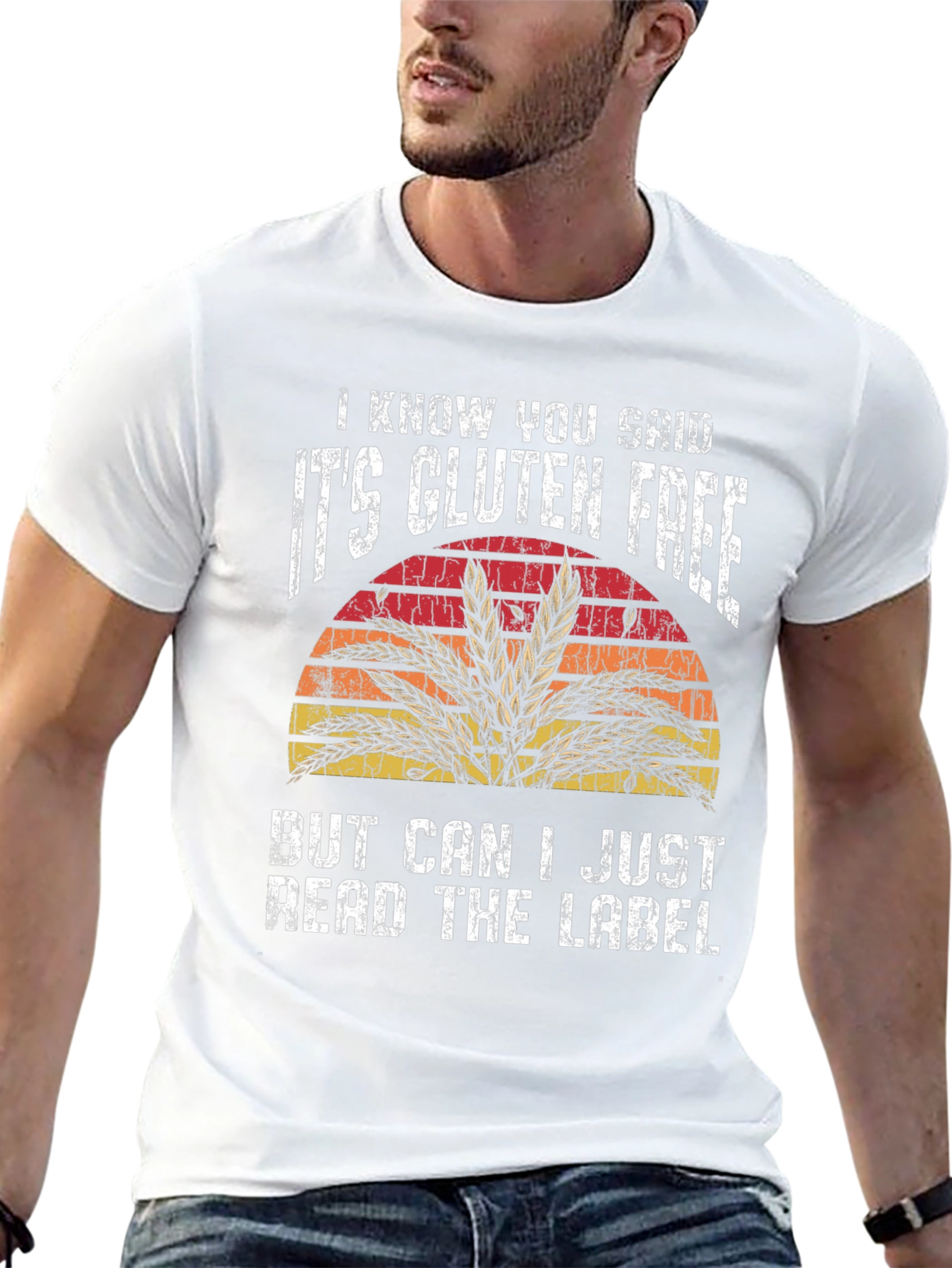 Gluten-Free T-Shirt - Read the Label!