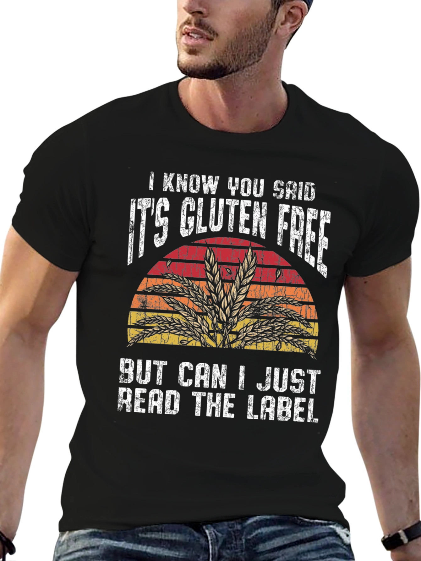 Gluten-Free T-Shirt - Read the Label!