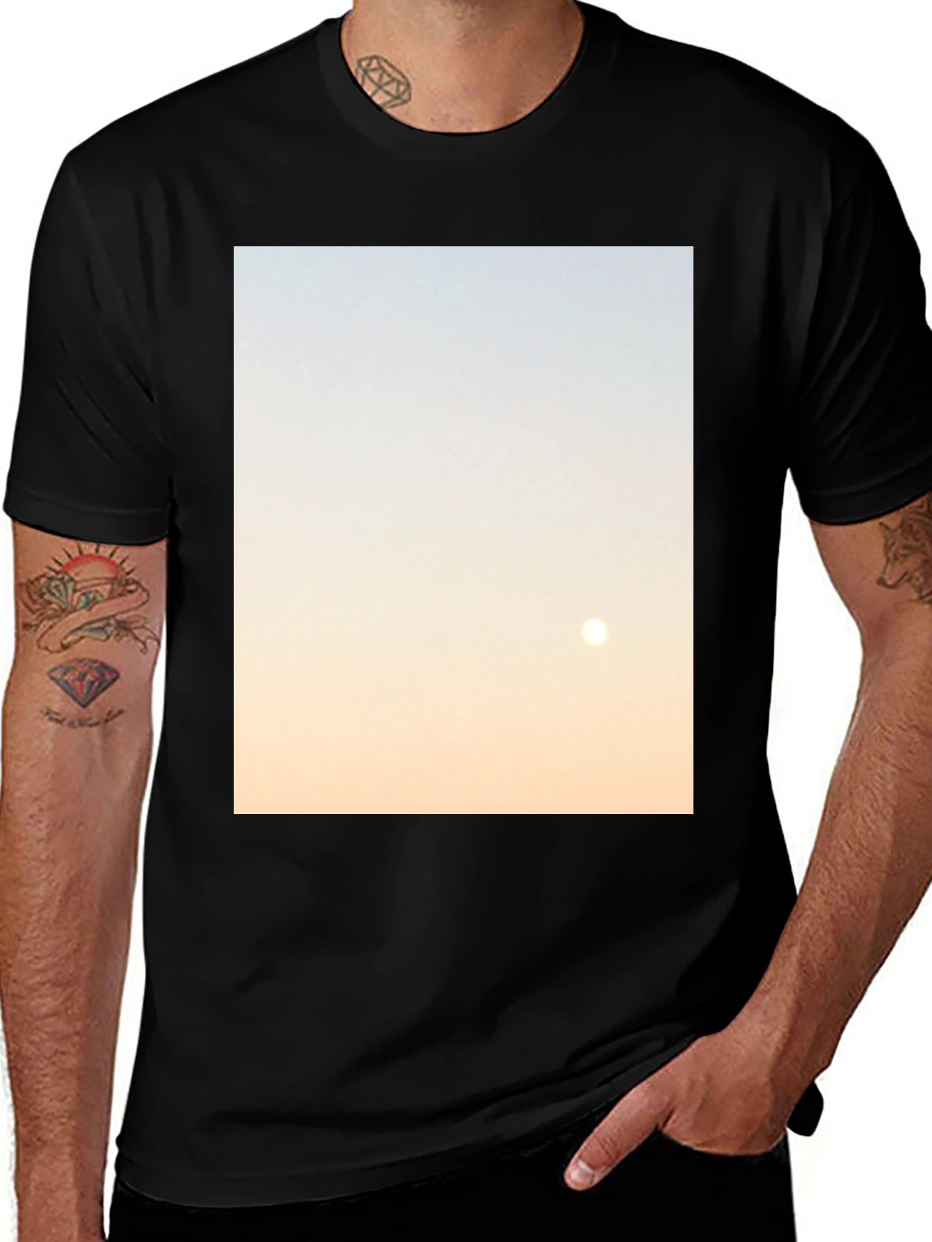 Sunset T-Shirt: Golden Hour Aesthetic