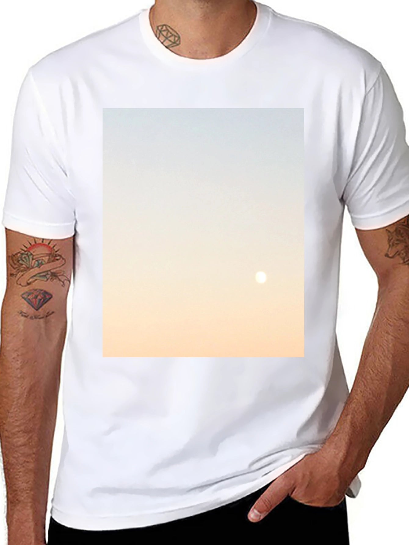 Sunset T-Shirt: Golden Hour Aesthetic