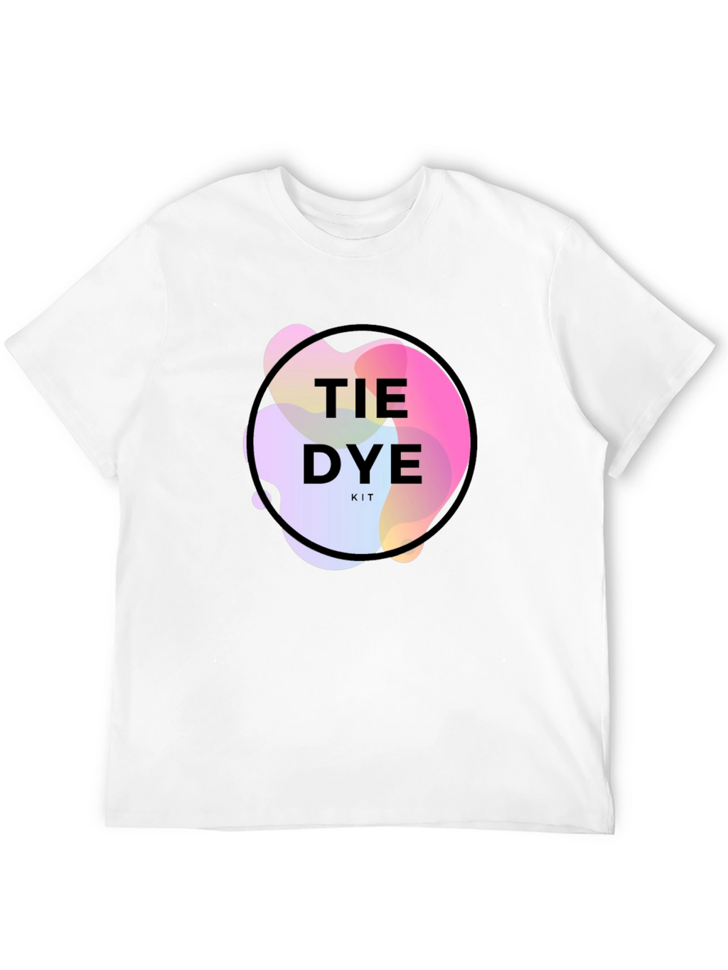 Tie Dye Kit Graphic Black T-Shirt