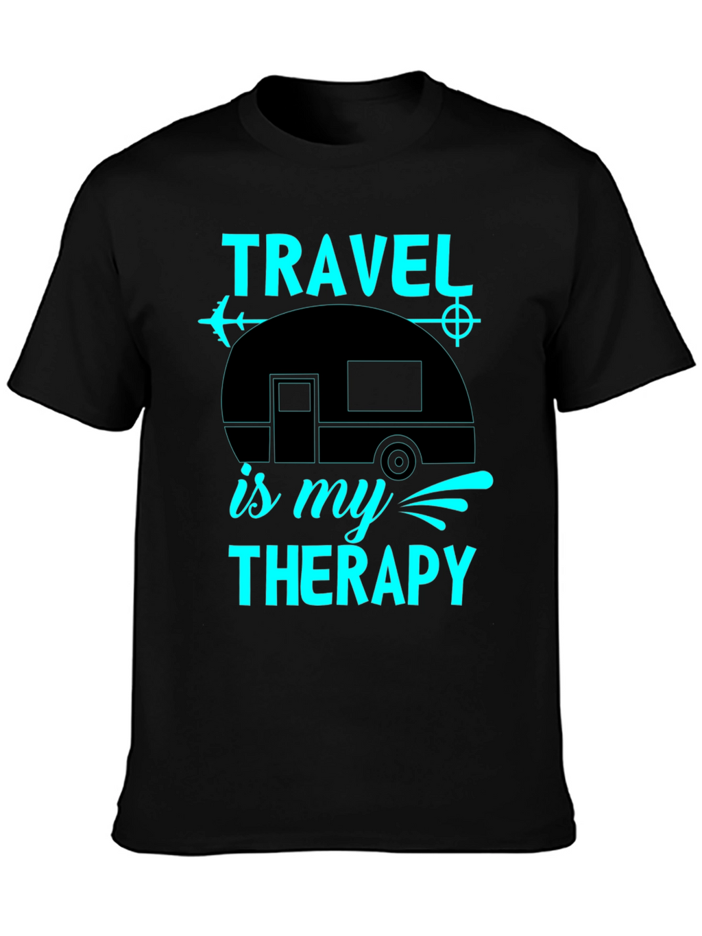 Travel is My Therapy T-Shirt - Adventure Tee