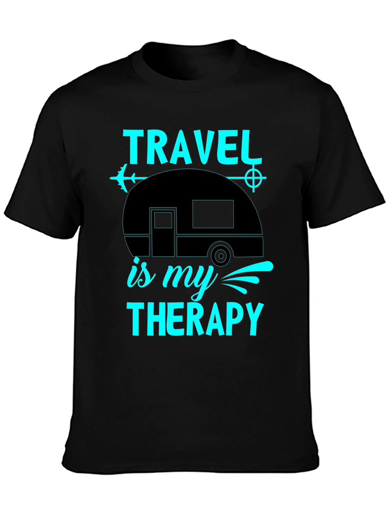 Travel is My Therapy T-Shirt - Adventure Tee