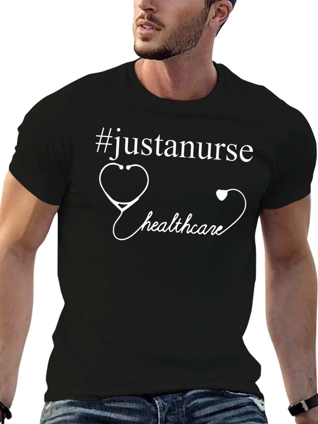 Just A Nurse Healthcare T-Shirt