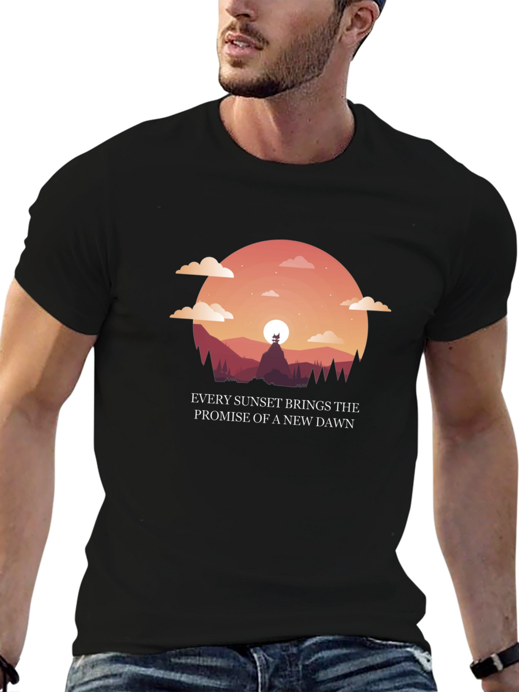 Sunset Promise Graphic Tee - New Dawn