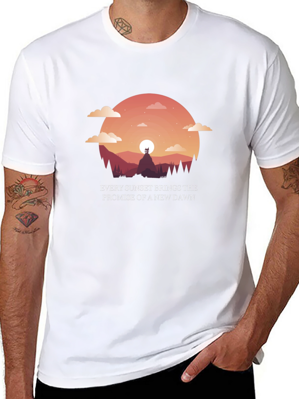 Sunset Promise Graphic Tee - New Dawn