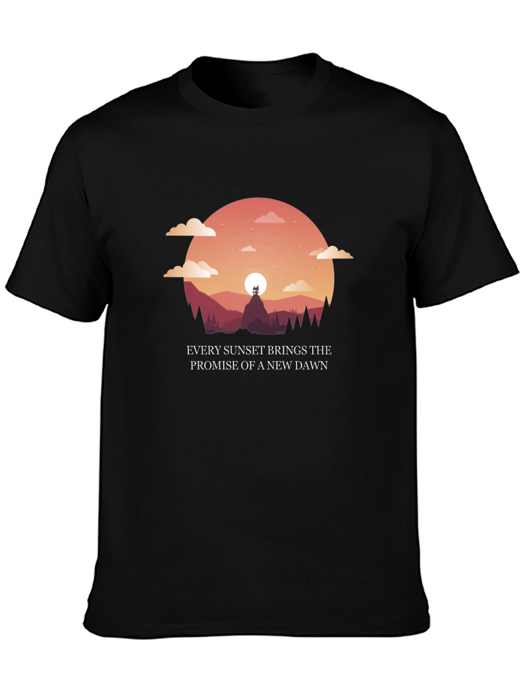 Sunset Promise Graphic Tee - New Dawn