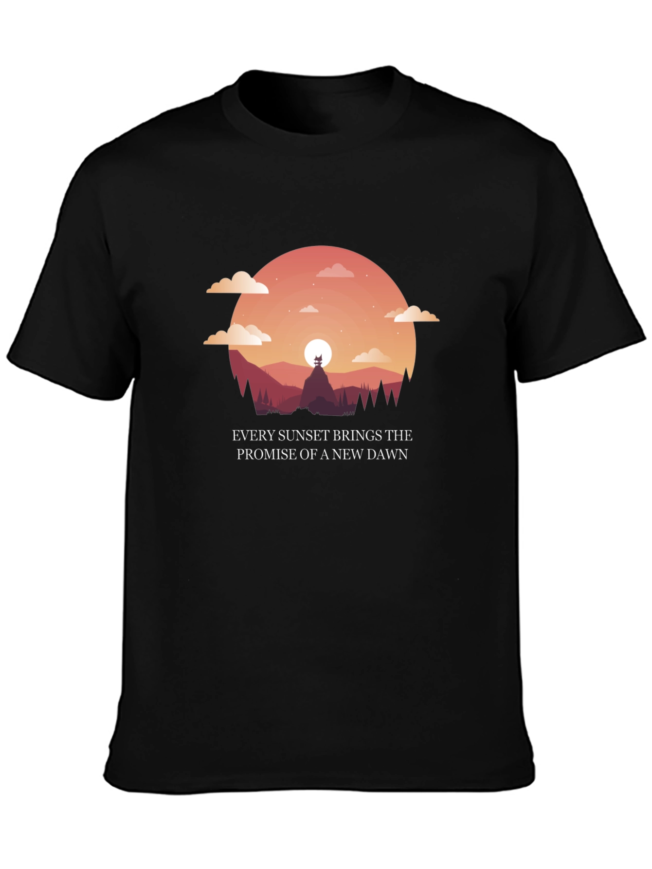 Sunset Promise Graphic Tee - New Dawn