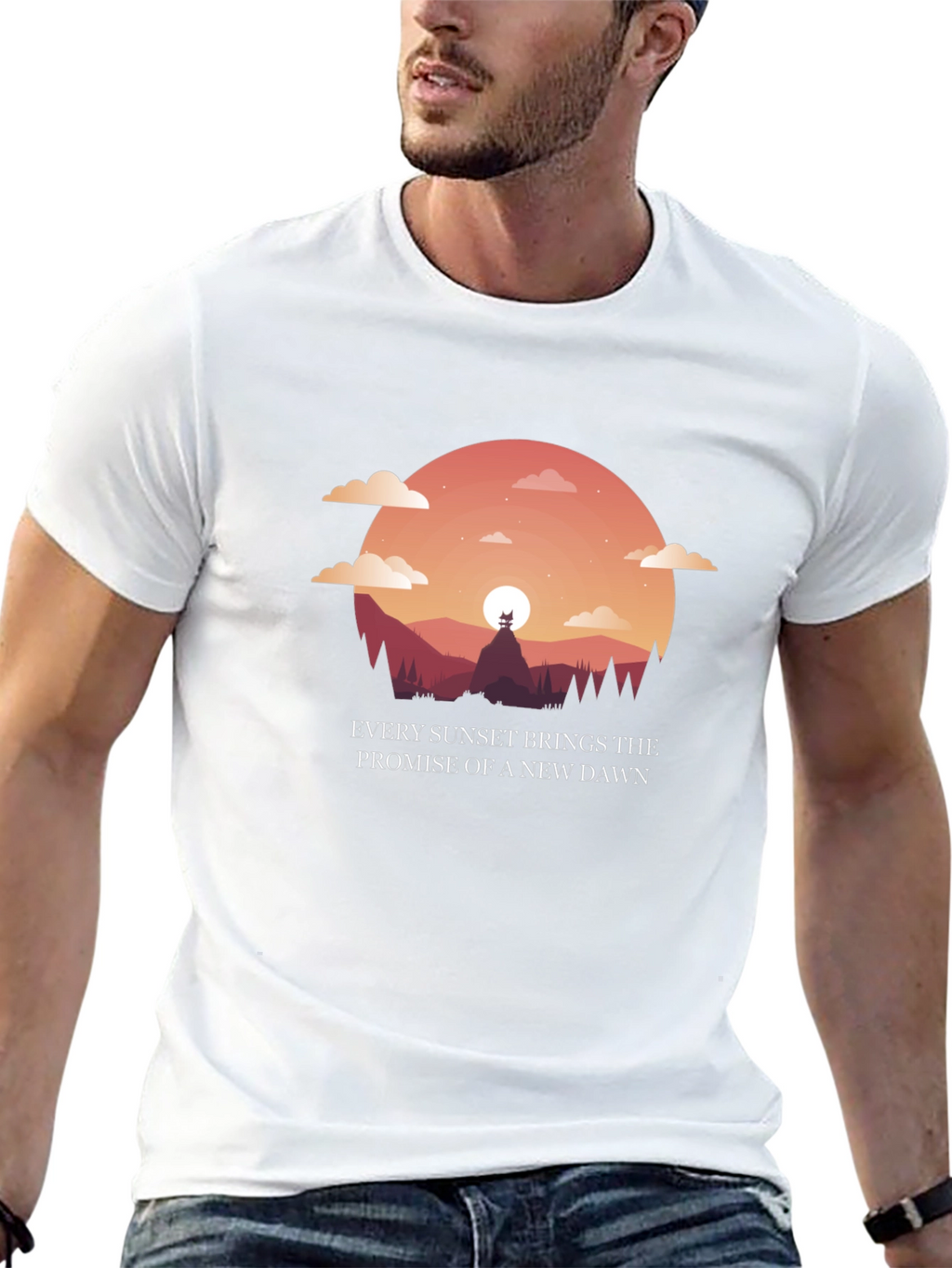 Sunset Promise Graphic Tee - New Dawn