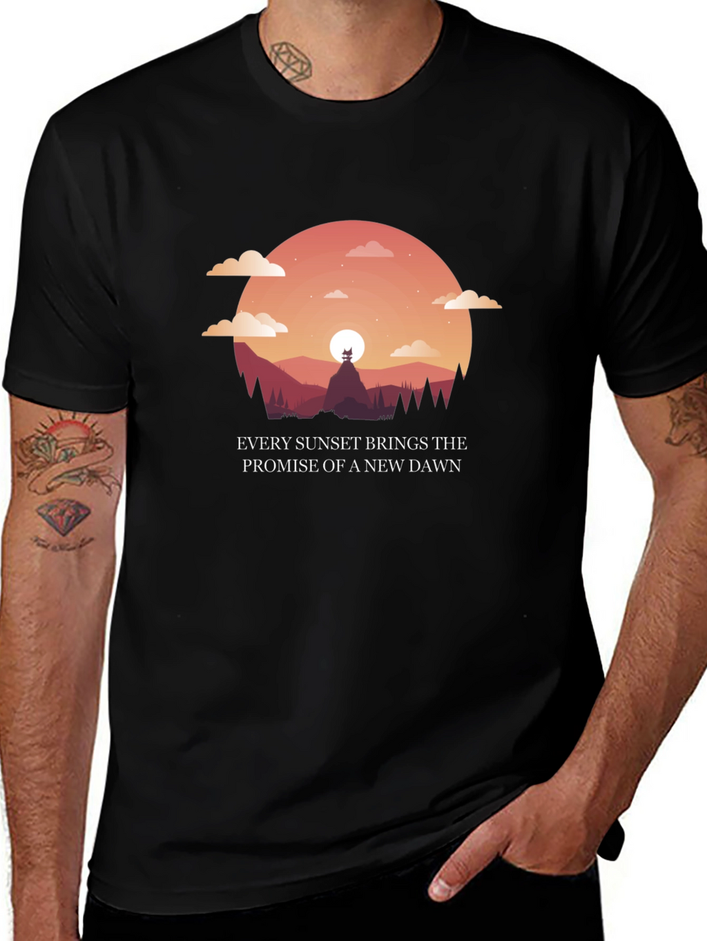 Sunset Promise Graphic Tee - New Dawn