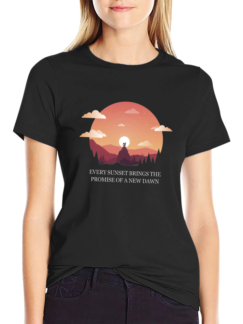 Sunset Promise Graphic Tee - New Dawn