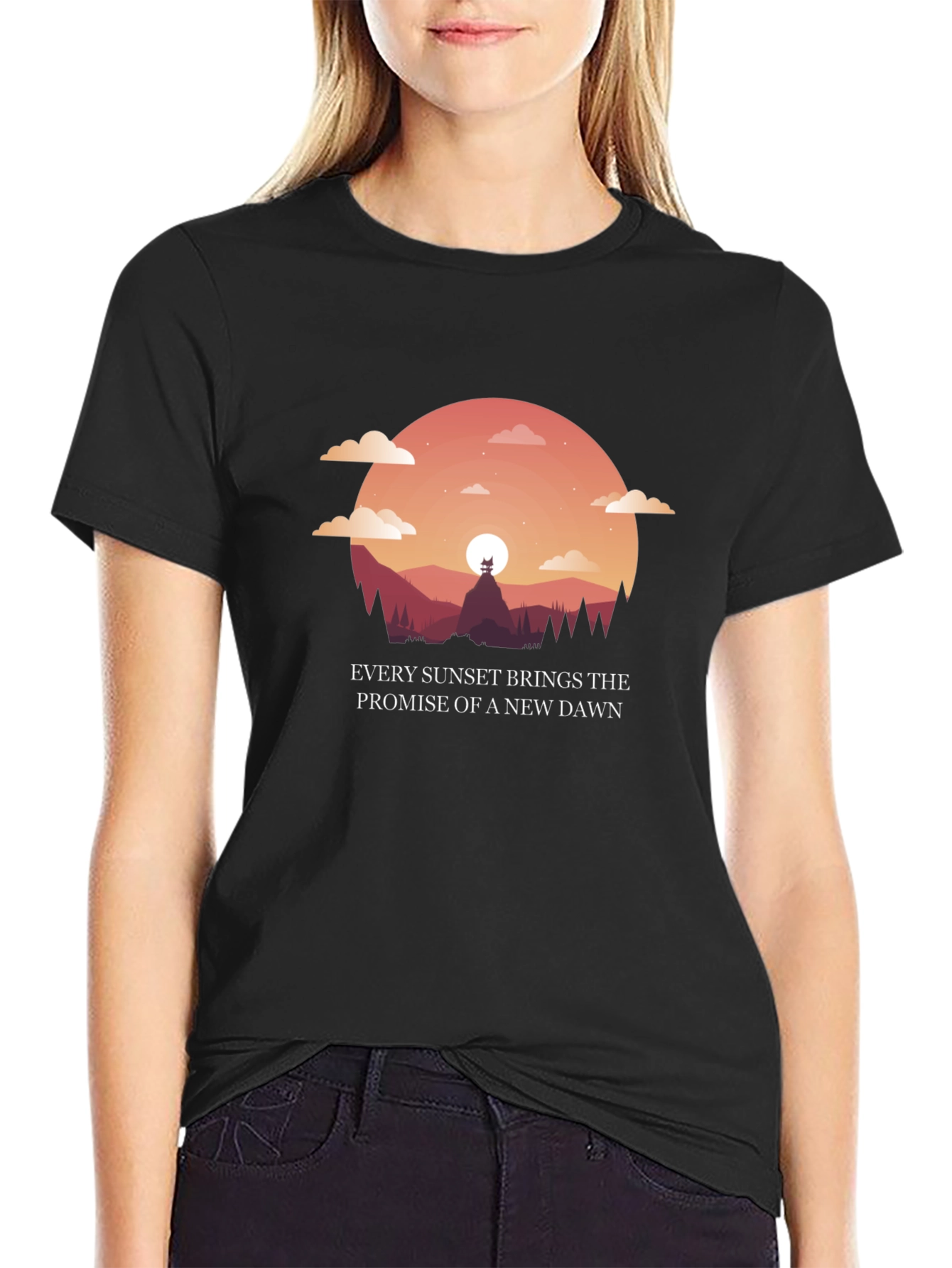 Sunset Promise Graphic Tee - New Dawn