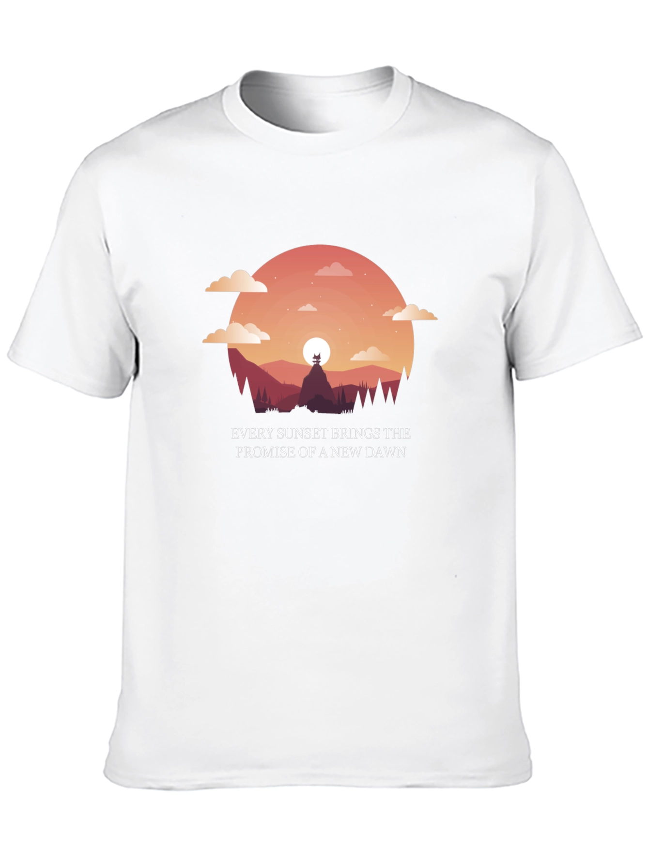 Sunset Promise Graphic Tee - New Dawn