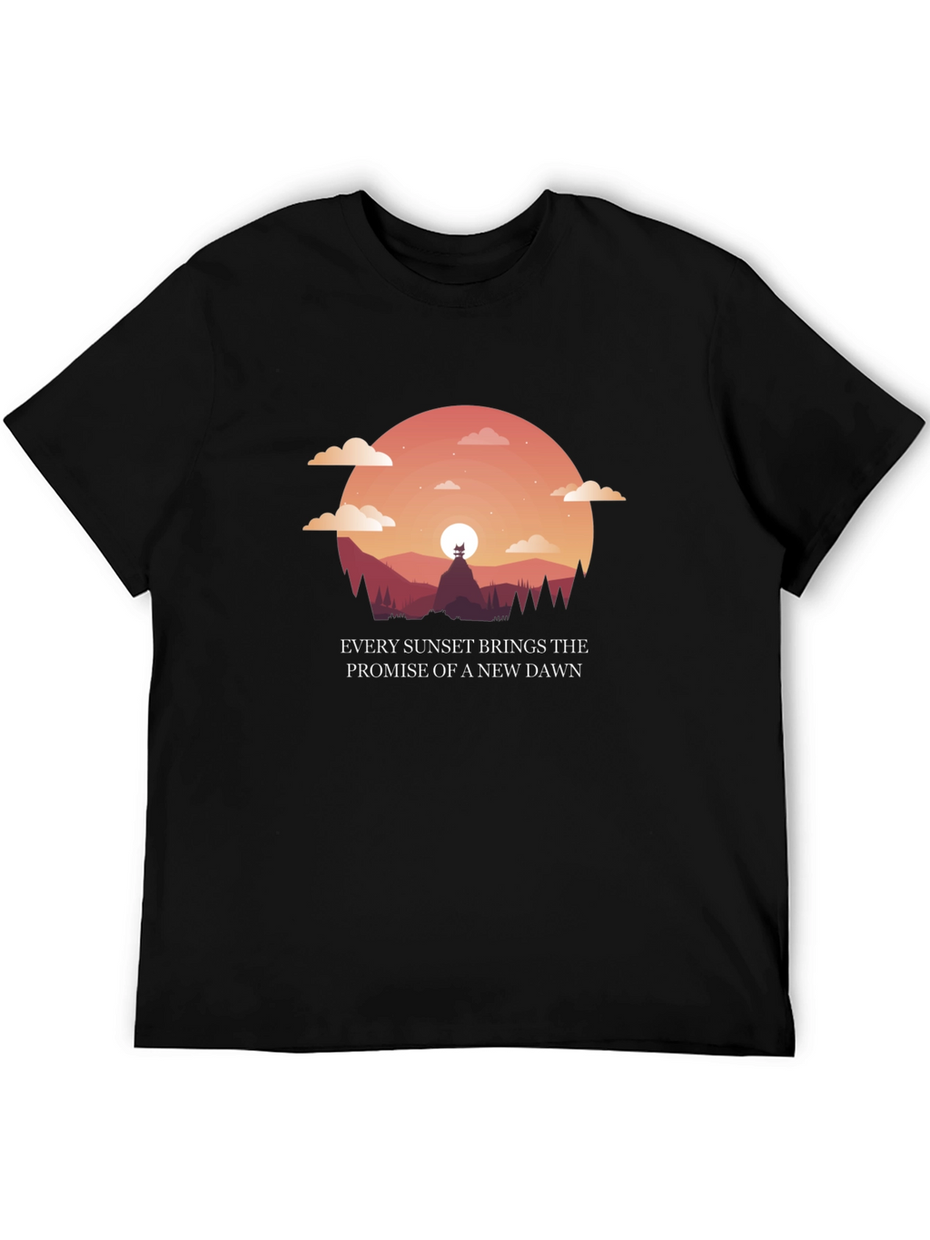 Sunset Promise Graphic Tee - New Dawn