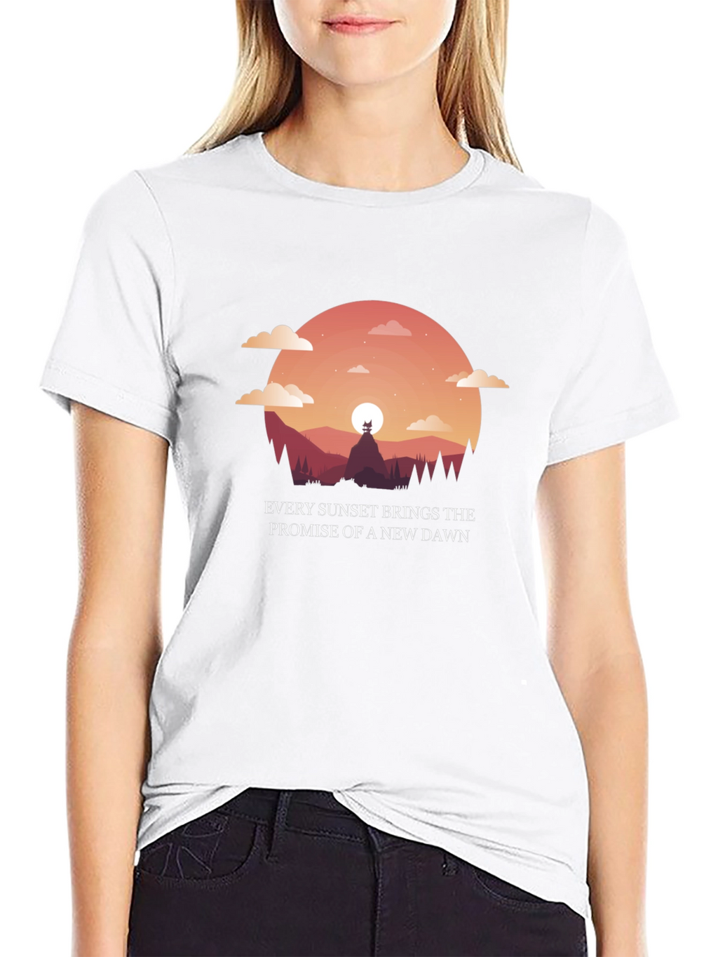 Sunset Promise Graphic Tee - New Dawn