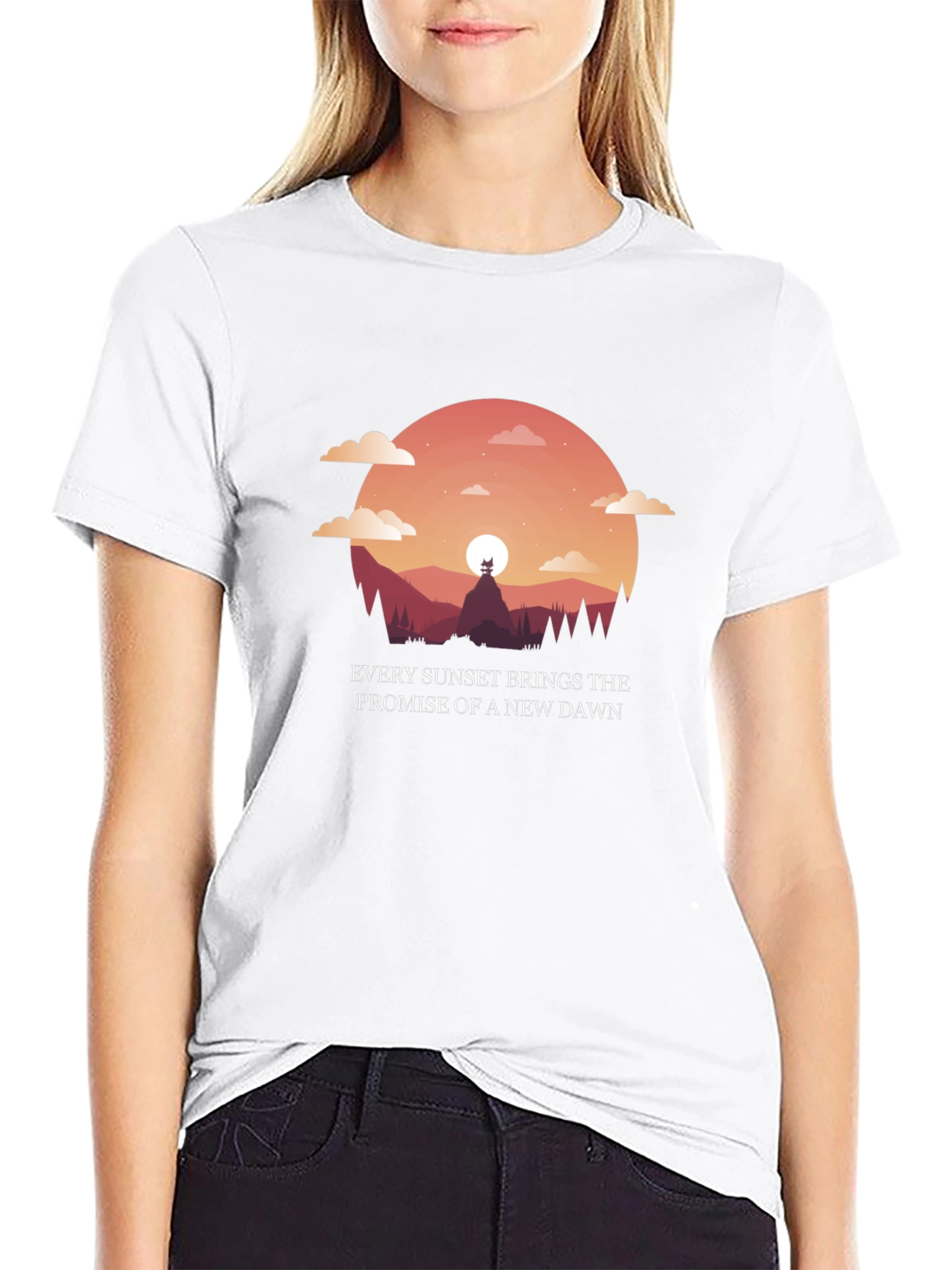 Sunset Promise Graphic Tee - New Dawn