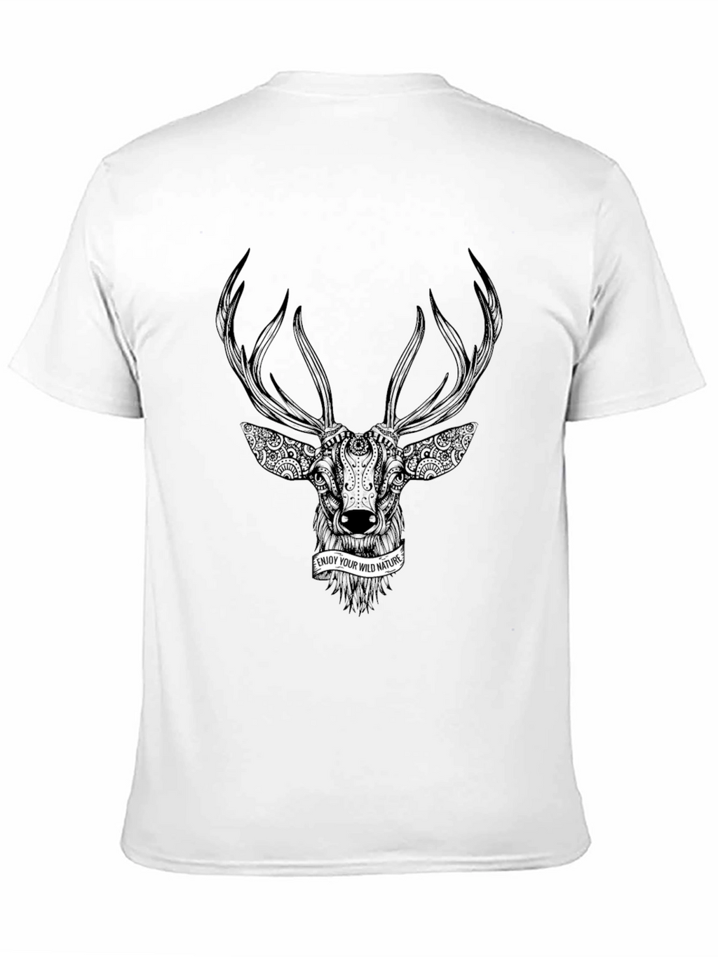 Deer Graphic Print T-Shirt