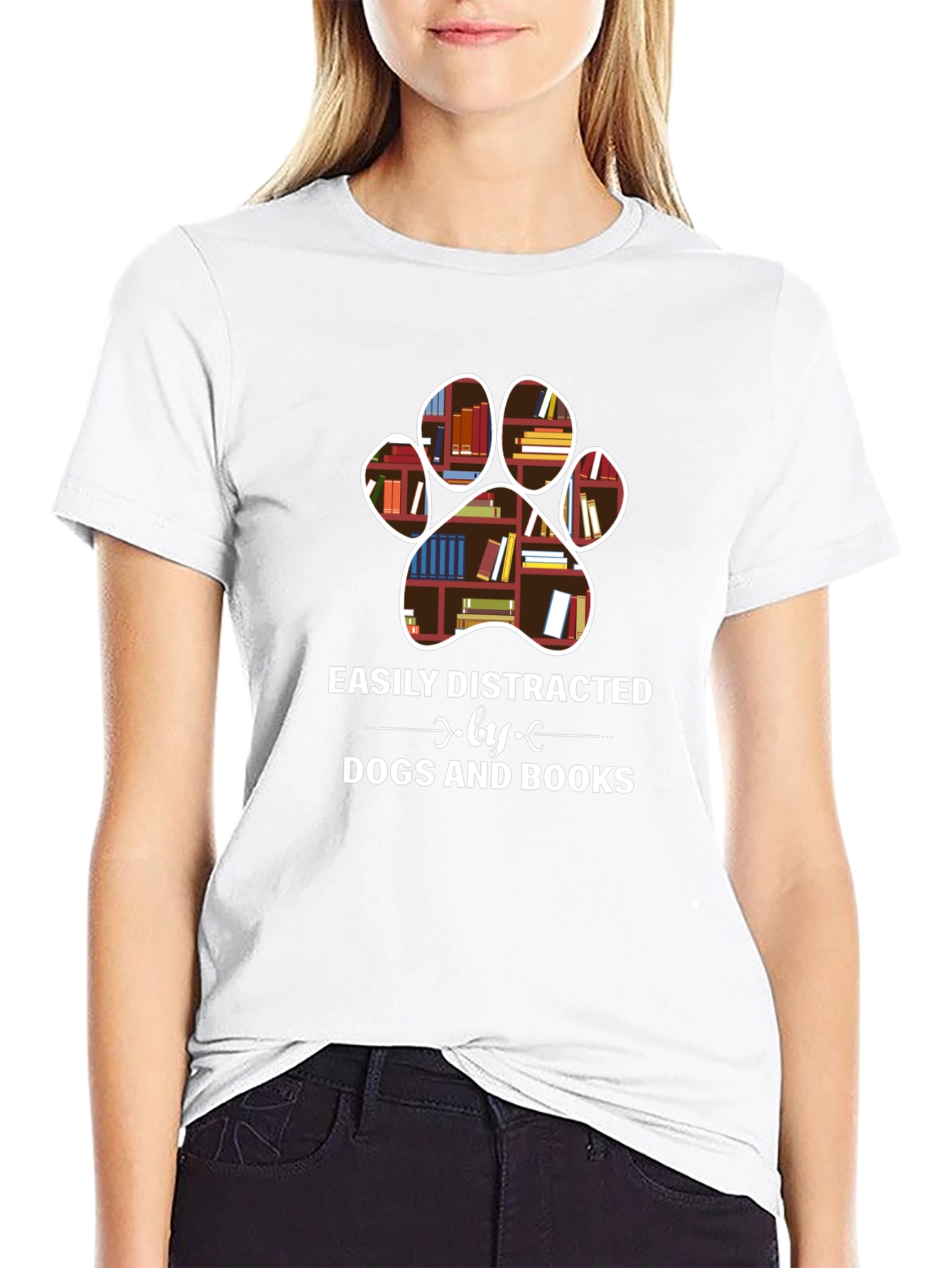 Dog & Book Lover T-Shirt
