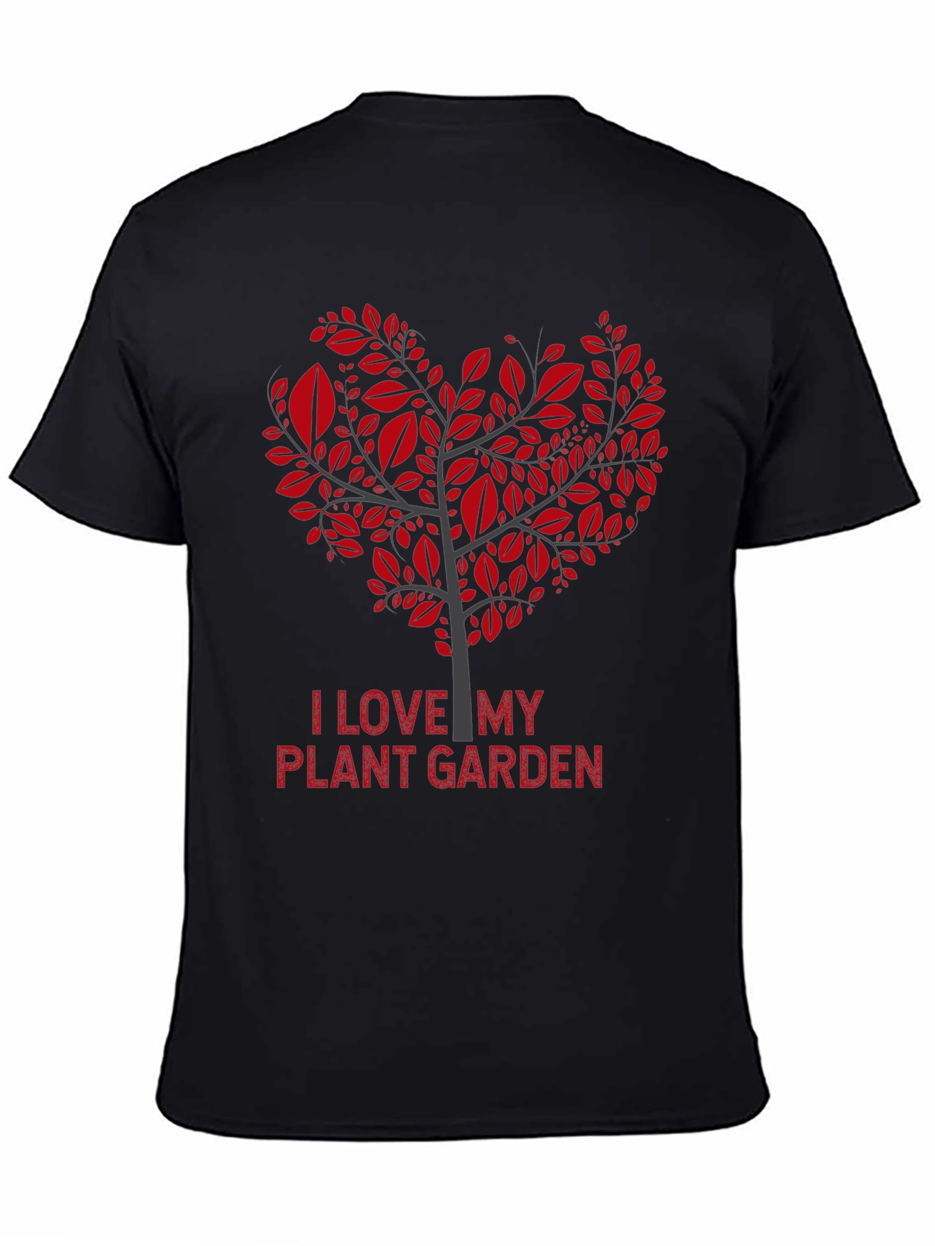 I Love My Plant Garden Heart Tree Graphic Tee