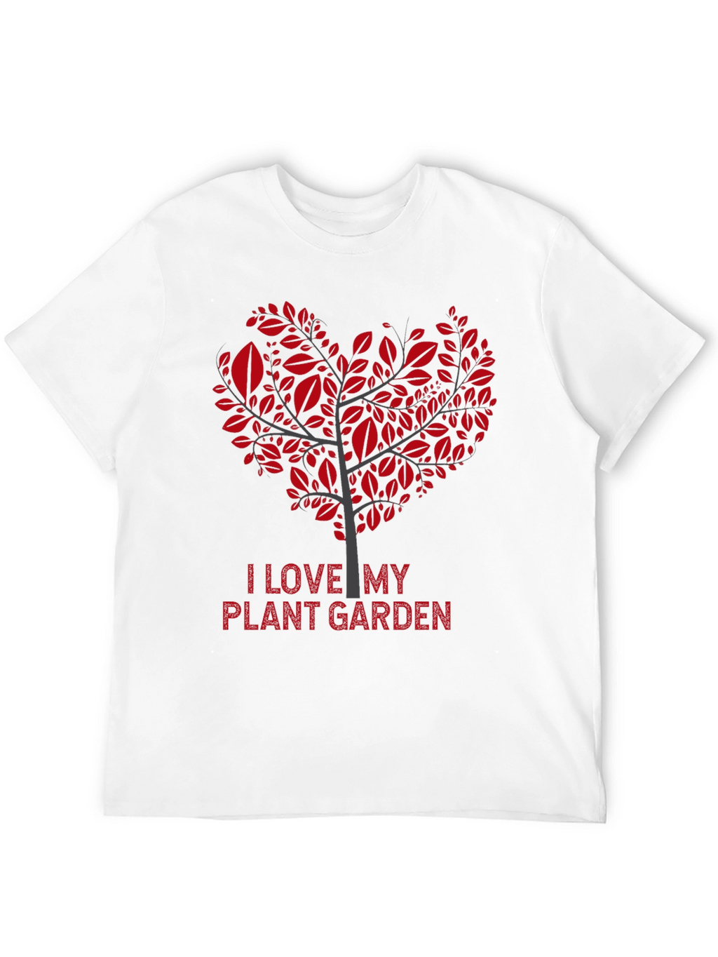 I Love My Plant Garden Heart Tree Graphic Tee