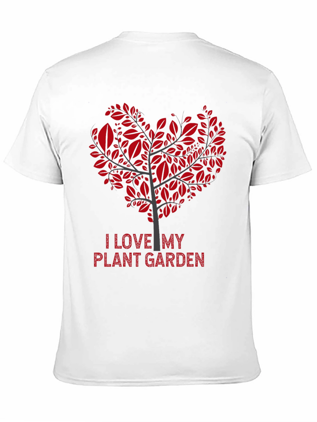 I Love My Plant Garden Heart Tree Graphic Tee