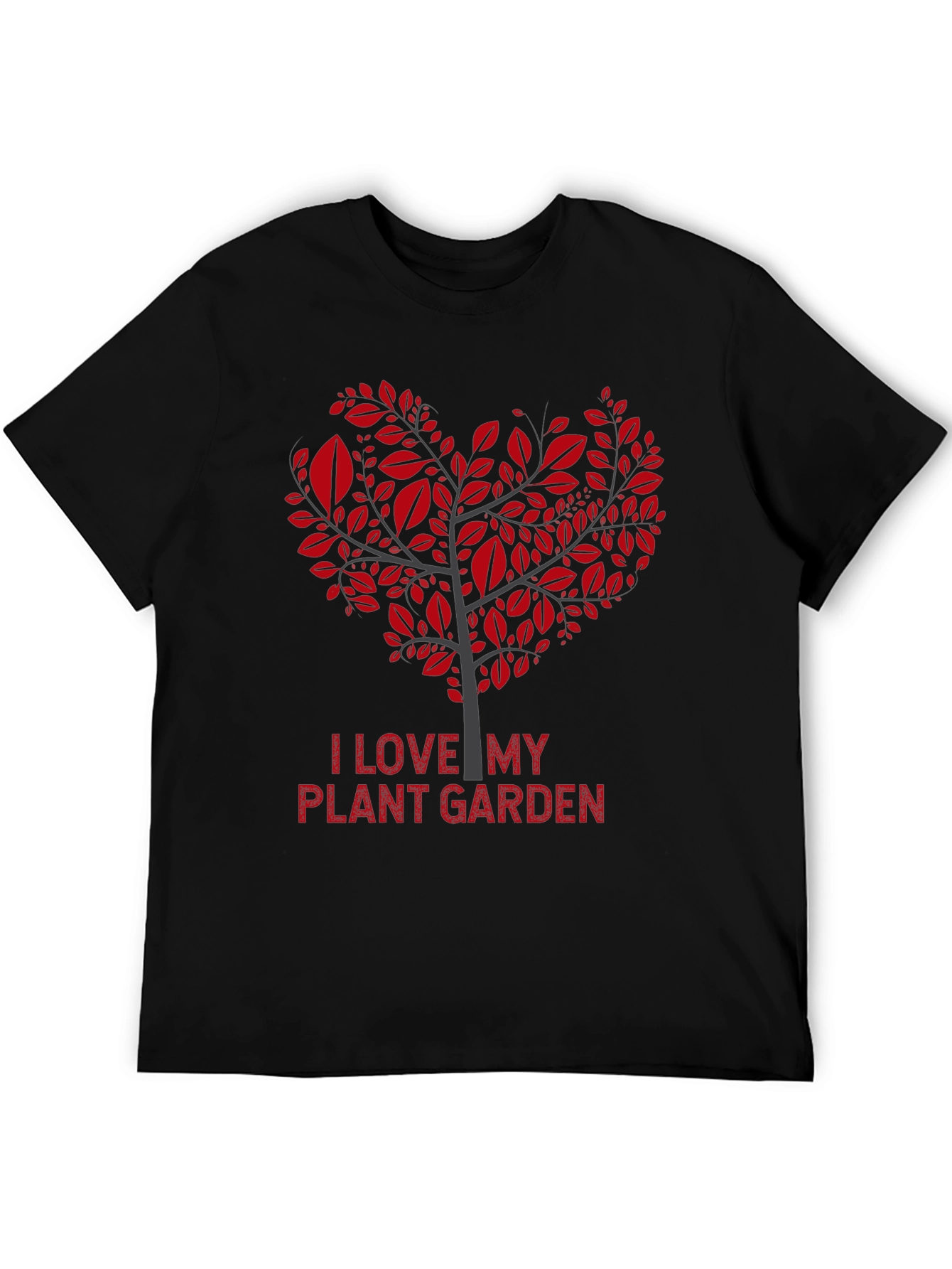 I Love My Plant Garden Heart Tree Graphic Tee