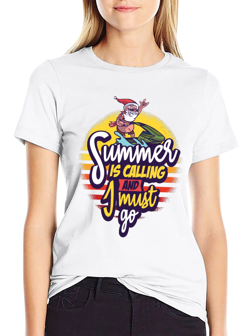 Summer Santa T-Shirt