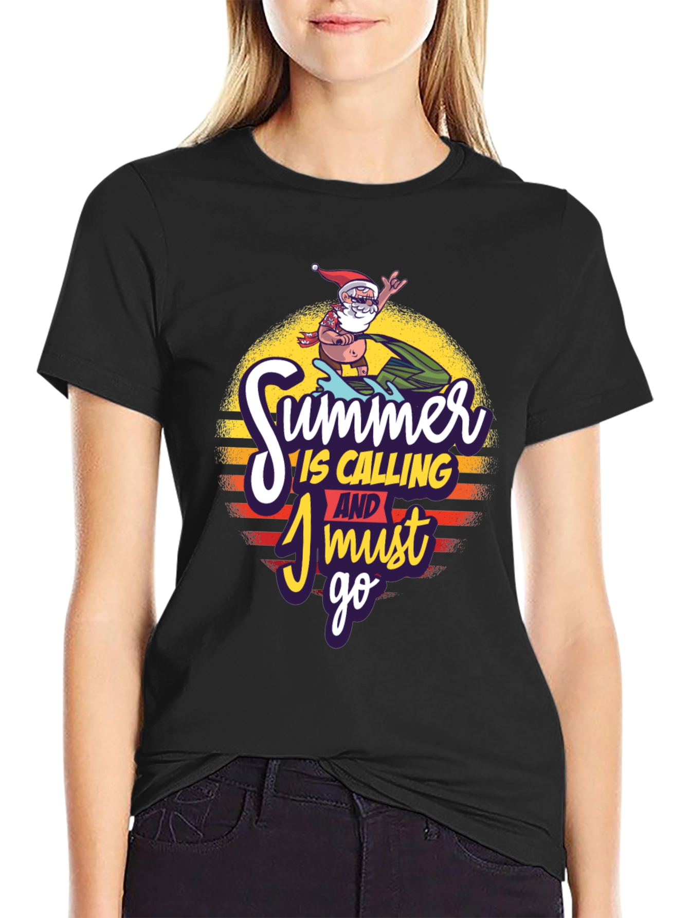 Summer Santa T-Shirt