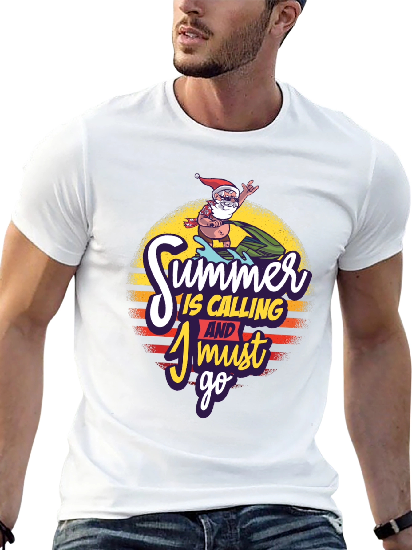 Summer Santa T-Shirt