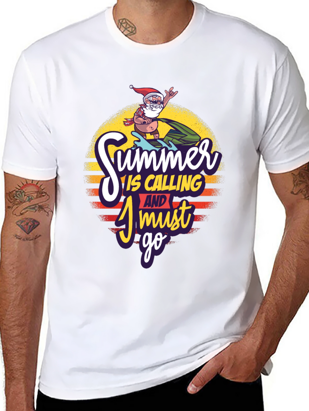 Summer Santa T-Shirt