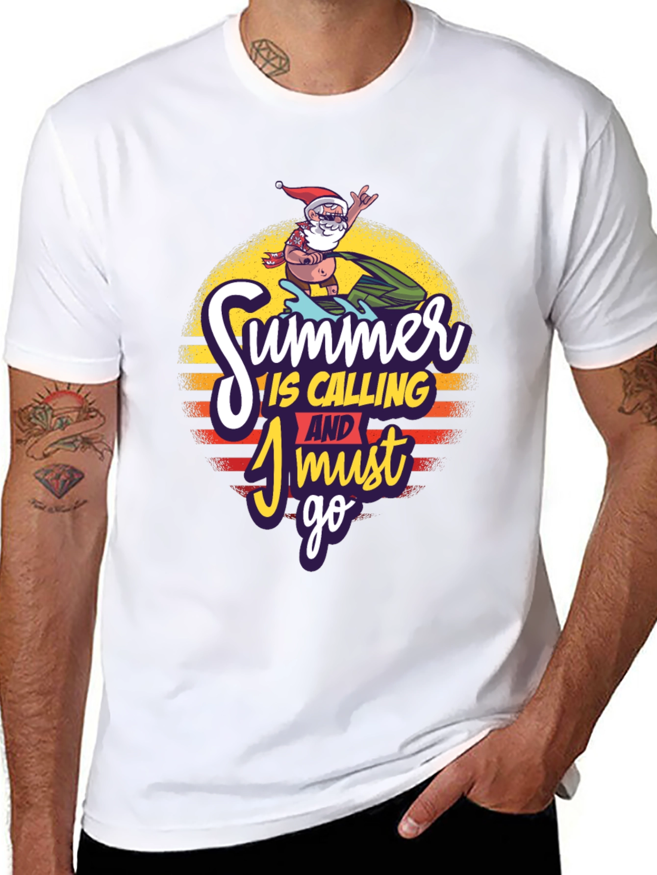 Summer Santa T-Shirt