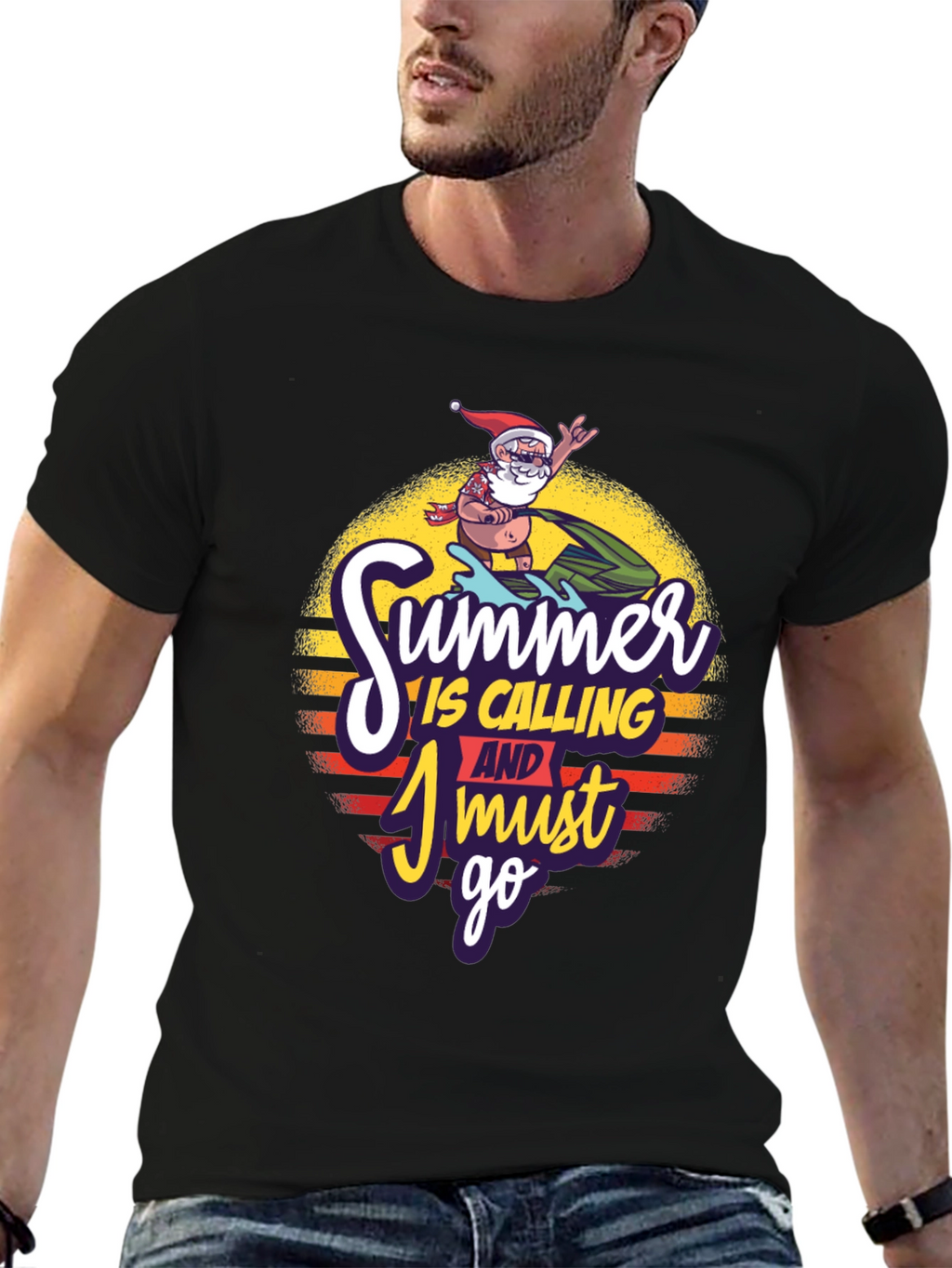 Summer Santa T-Shirt