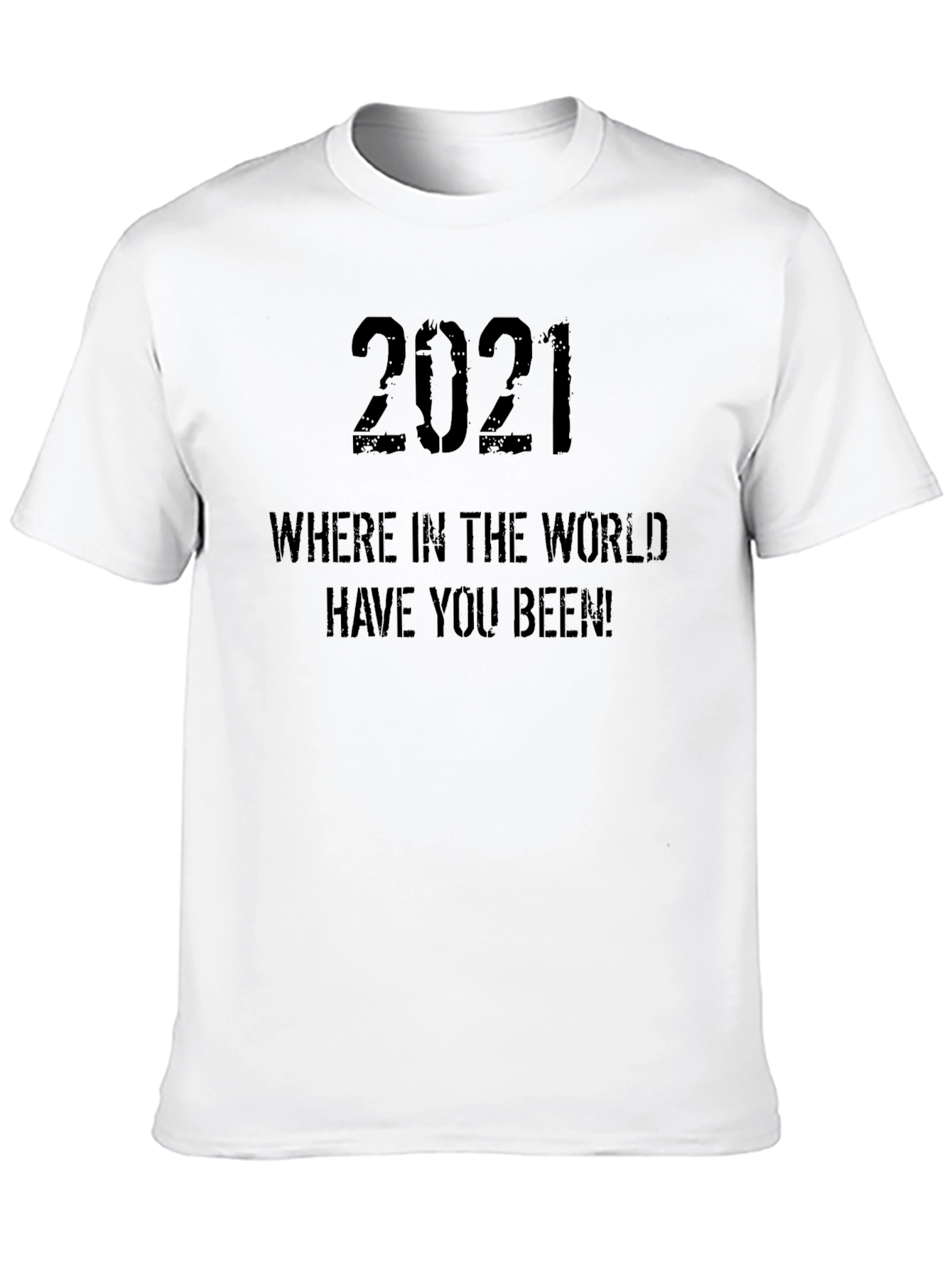 2021 Where In The World T-Shirt - Black