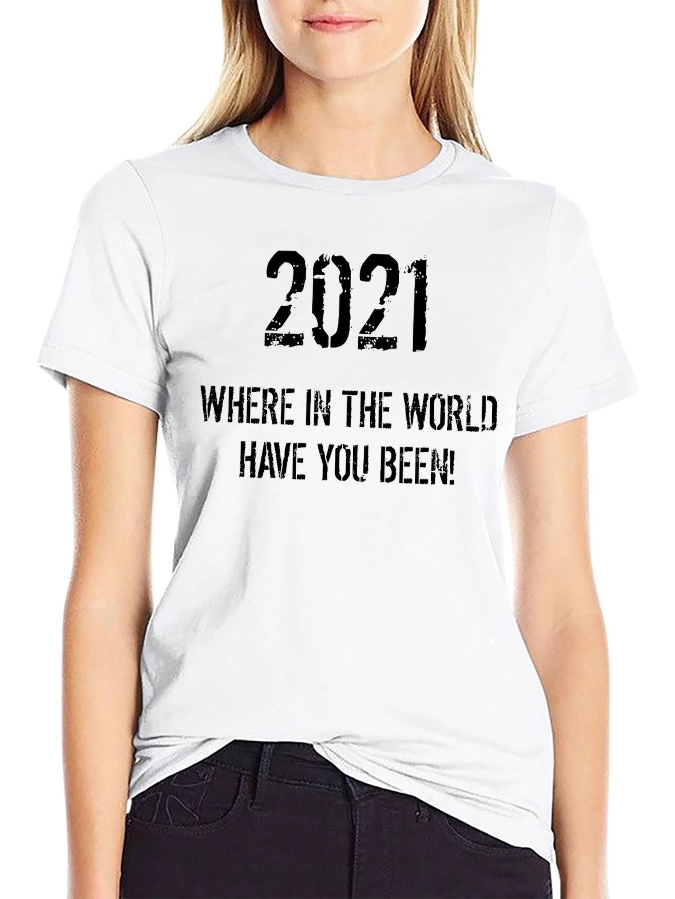 2021 Where In The World T-Shirt - Black