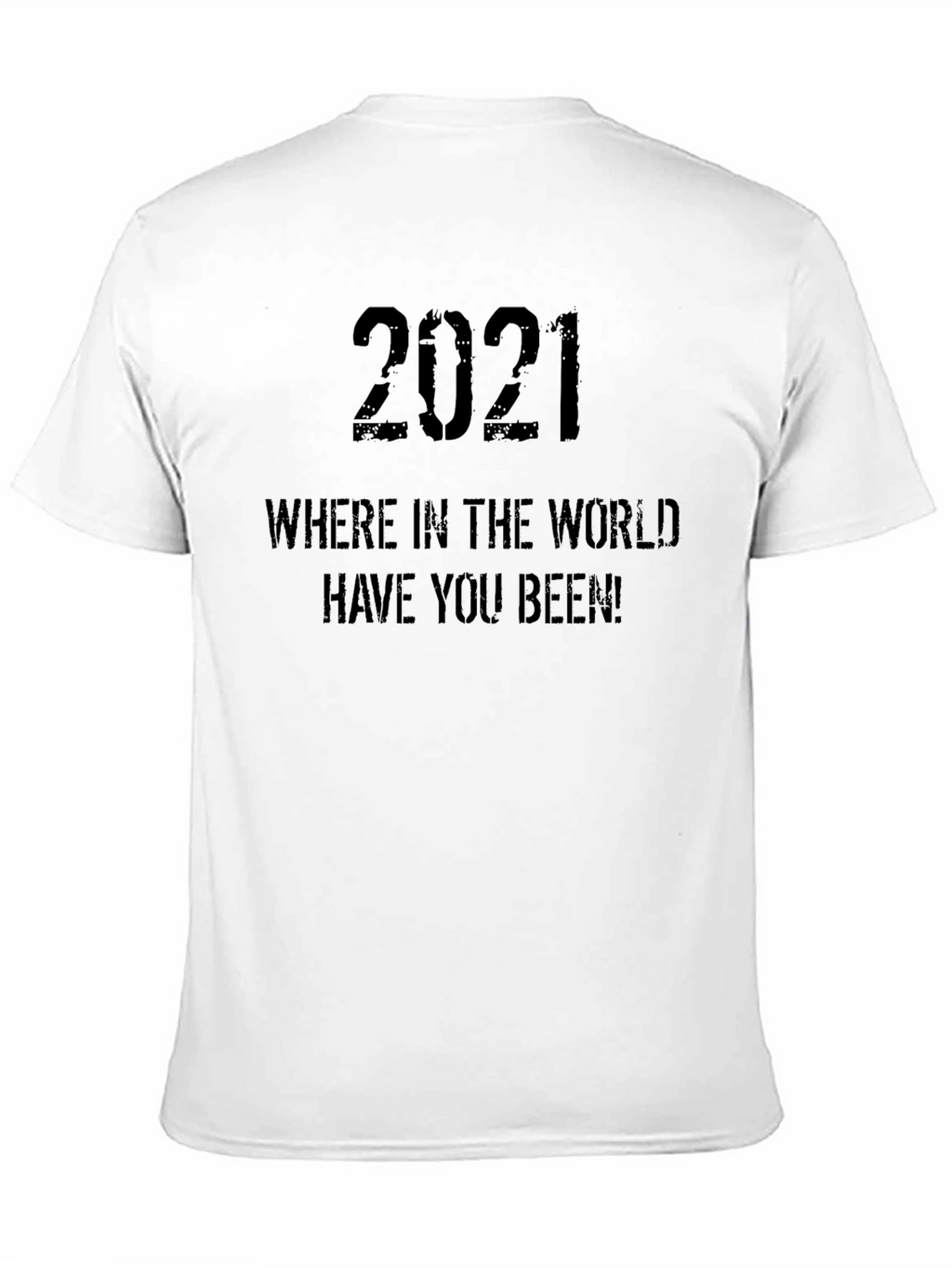 2021 Where In The World T-Shirt - Black
