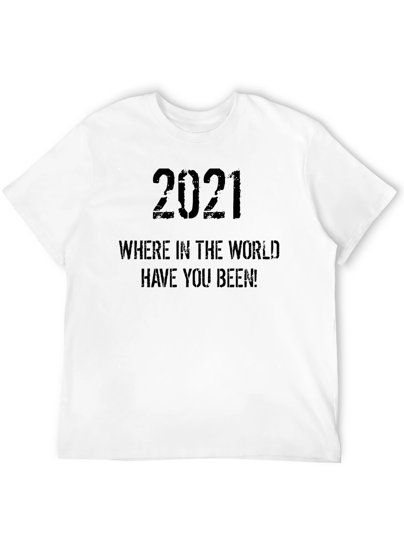 2021 Where In The World T-Shirt - Black