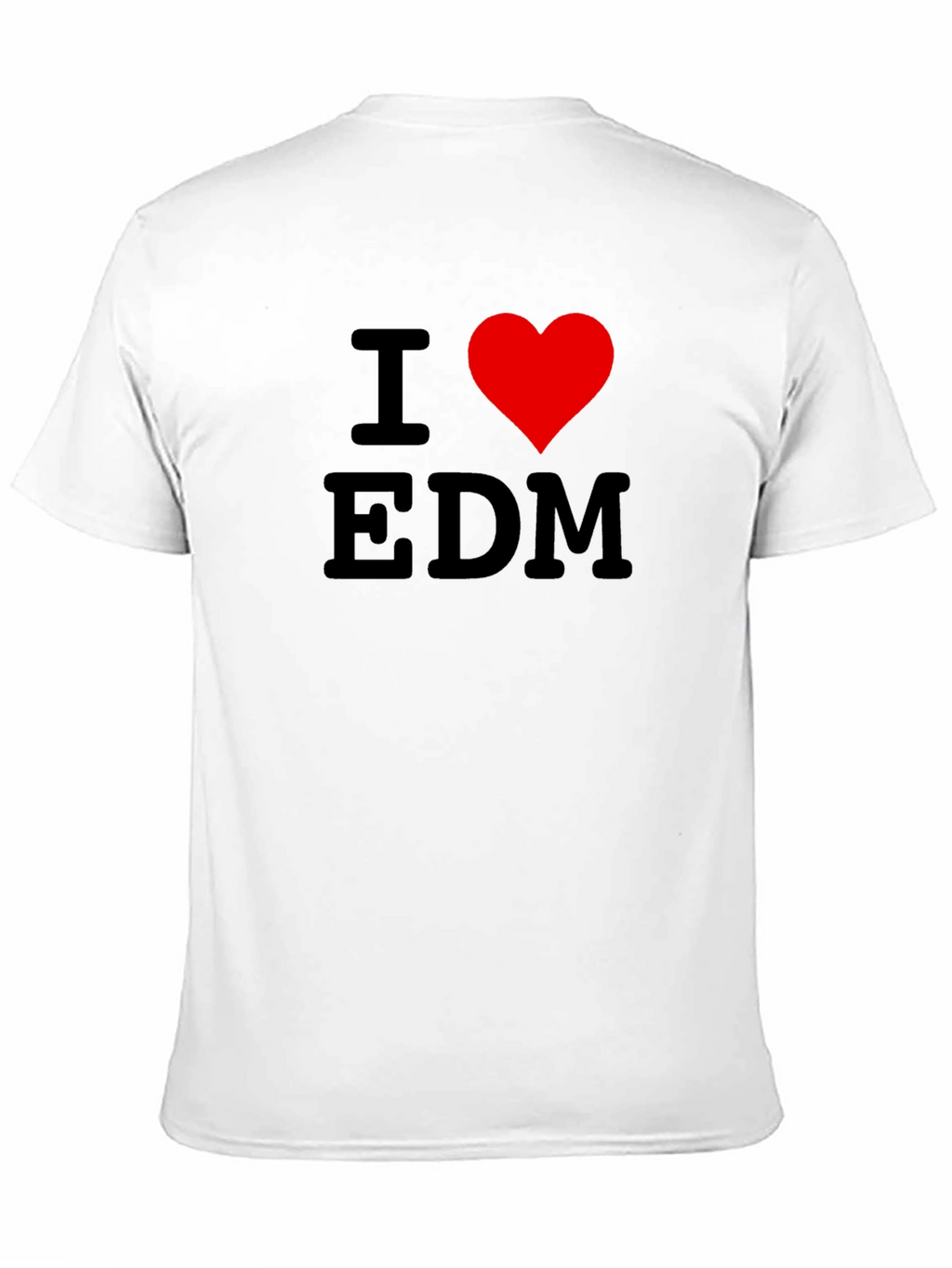 I Love EDM Black T-Shirt