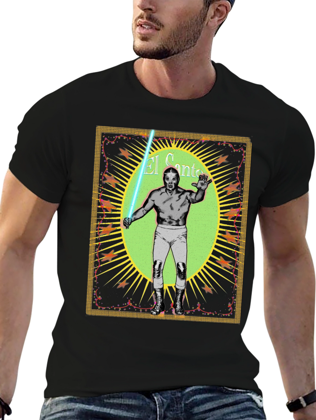 El Santo Wrestler T-Shirt