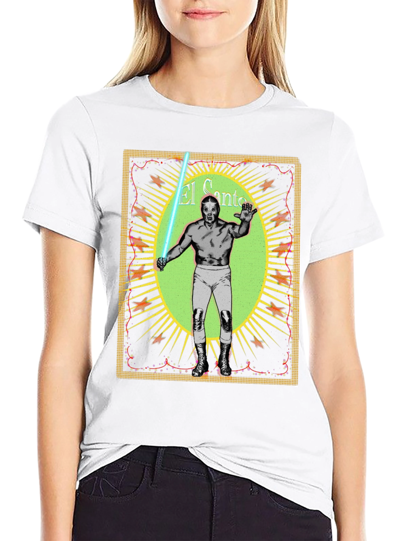 El Santo Wrestler T-Shirt