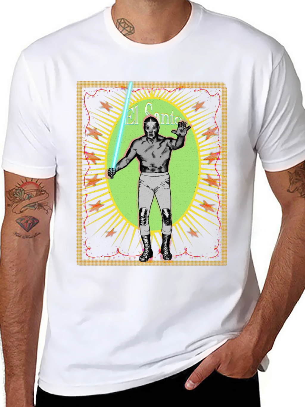 El Santo Wrestler T-Shirt