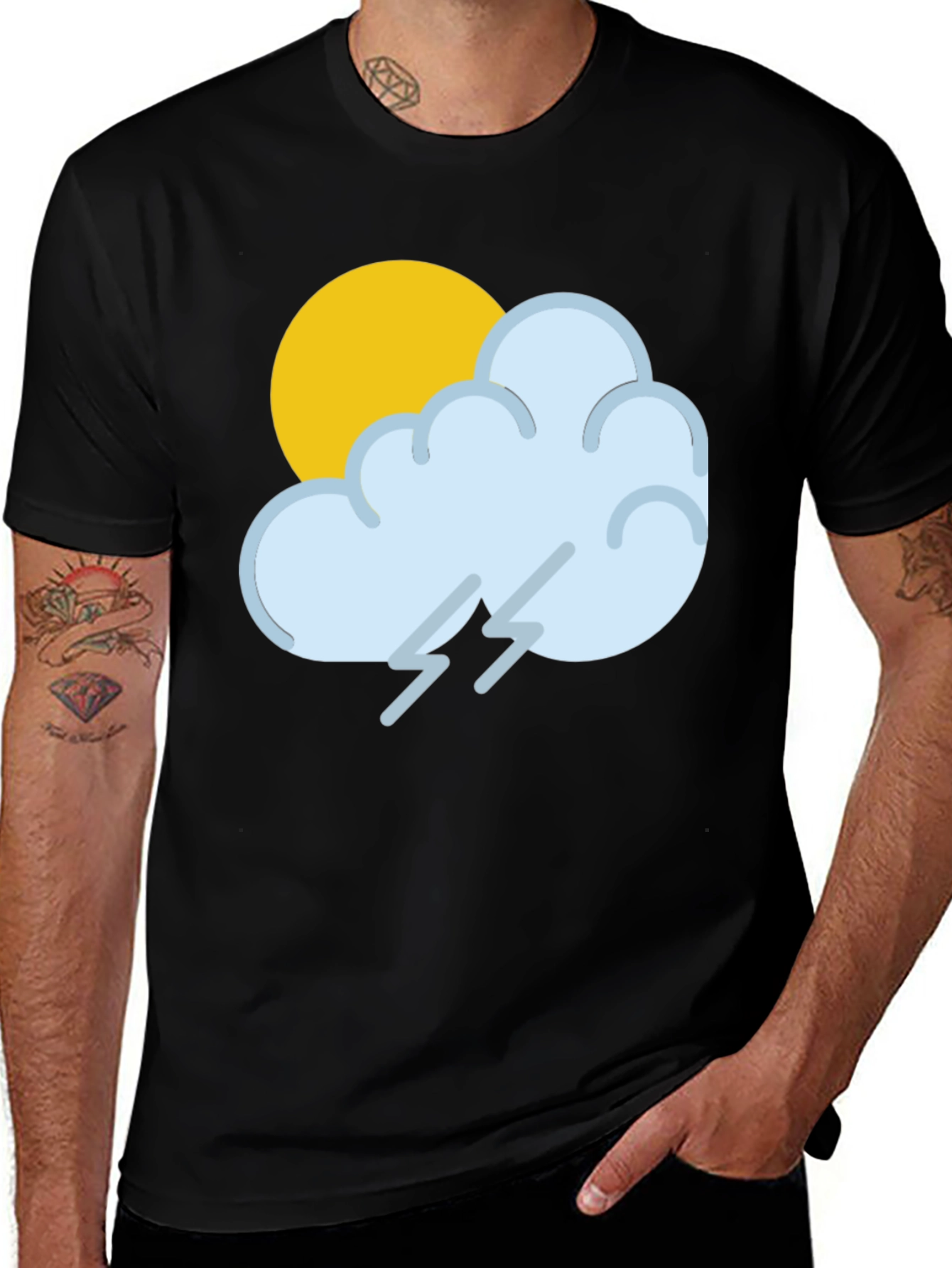 Stormy Weather Graphic T-Shirt
