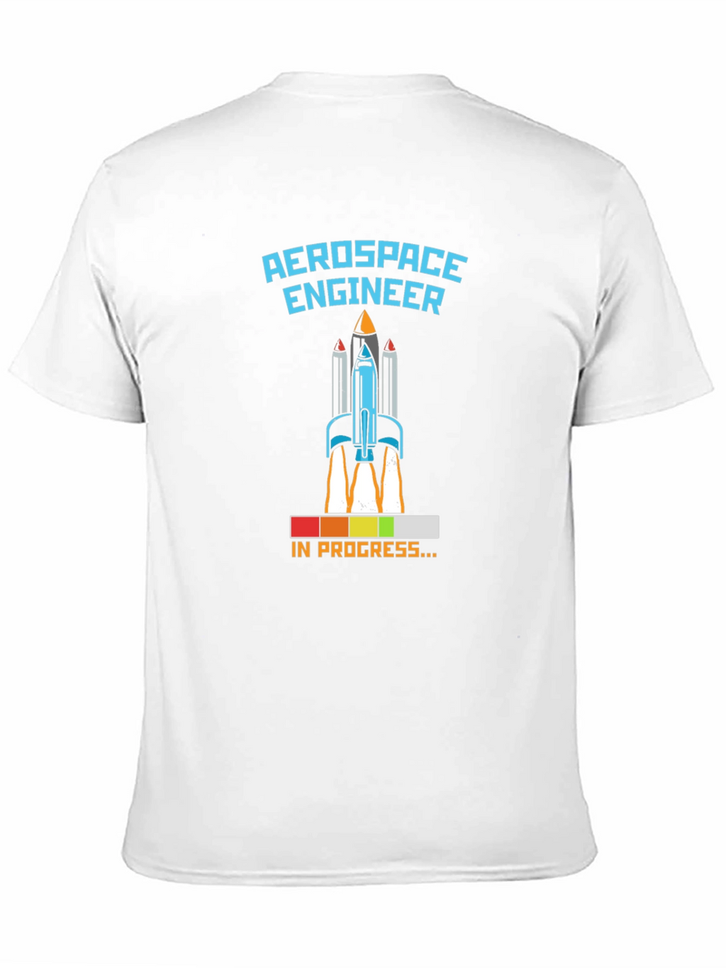 Aerospace Engineer Rocket Launch Mens T-Shirt