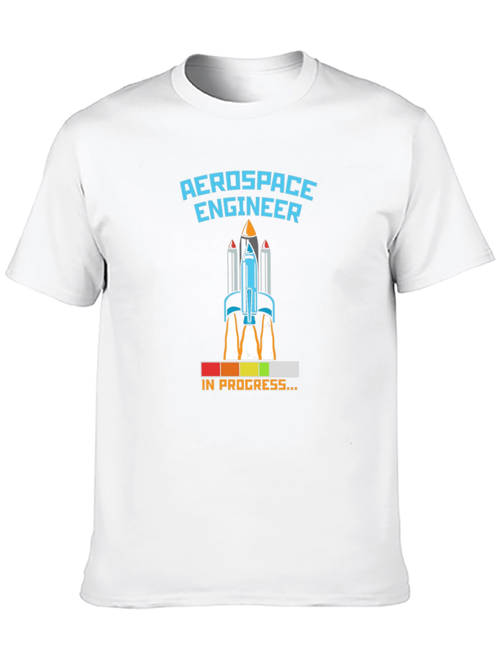 Aerospace Engineer Rocket Launch Mens T-Shirt