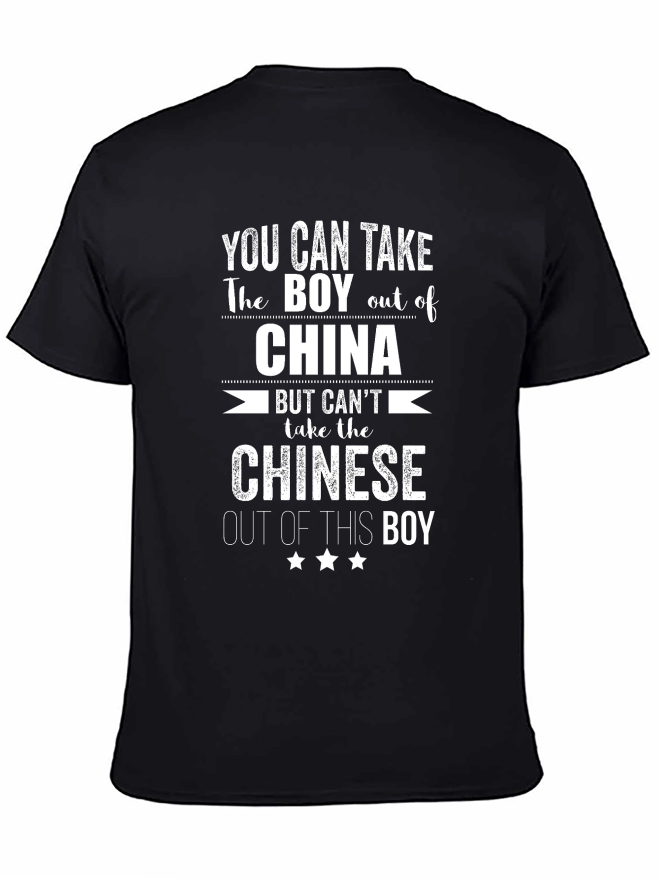 Funny Boy Out of China Graphic T-Shirt